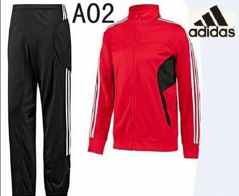 ensemble adidas rouge femme